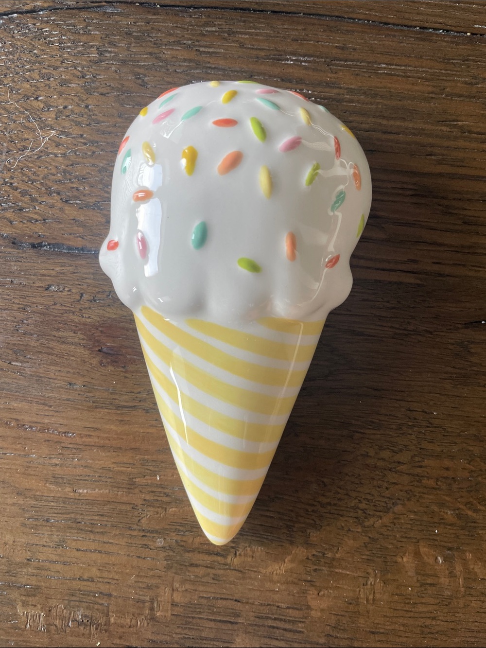 Happy Everything mini ice cream cone attachment